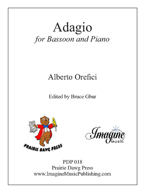 Adagio for Bassoon and Piano (Orefici) (download)