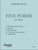Five Poems for Piano (Download)