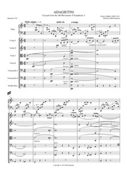 ADAGIETTO FROM SYMPHONY #5 (download)