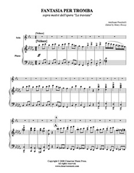 Fantasia "La Traviata", Op. 146 (Downloadable)