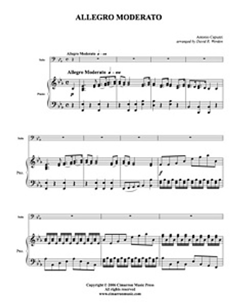 Allegro Moderato (tuba solo) (download)