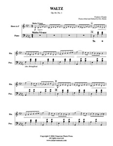 Waltz, Op. 64, No. 1 (Download)