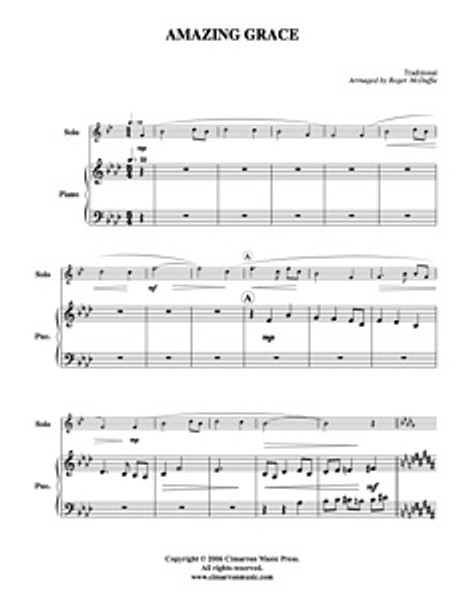 Amazing Grace (Trumpet Solo) (Download)