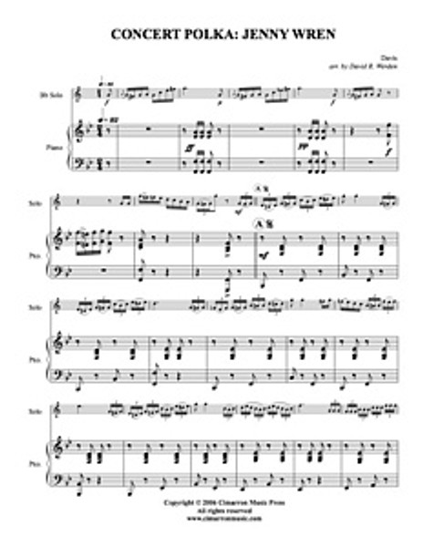 Concert Polka: Jenny Wren (Download)