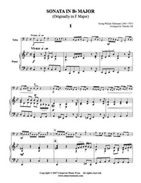 Sonata in B-flat (Download)