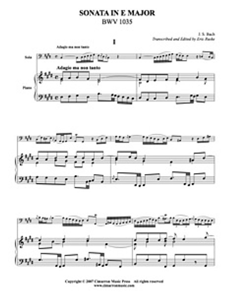 Sonata in E Major (Download)