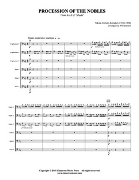 Procession of the Nobles (Tuba Ensemble) (Download)