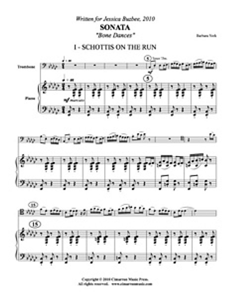 Sonata (Trombone Solo) (Download)