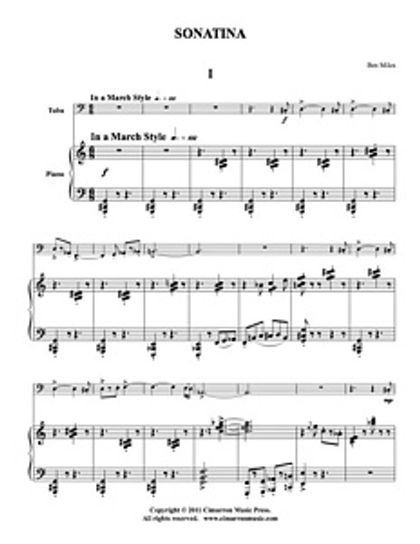 Sonatina (Tuba Solo) (Download)