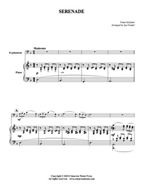 Serenade (Euphonium Solo) (Download)
