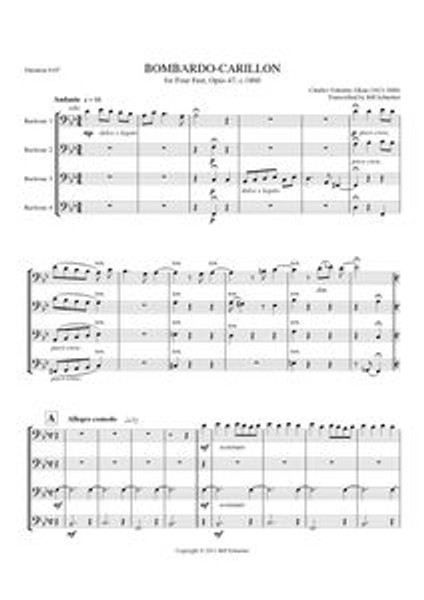 BOMBARDO - CARILLON (baritone quartet) (download)