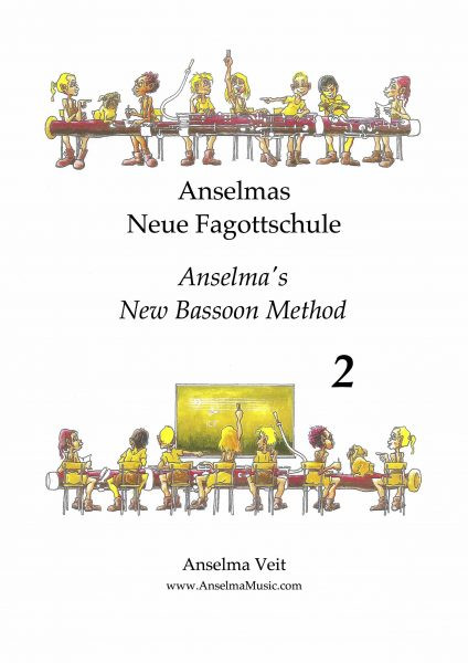 Anselmas Neue Fagottschule (Anselma's New Bassoon Method) Book 2