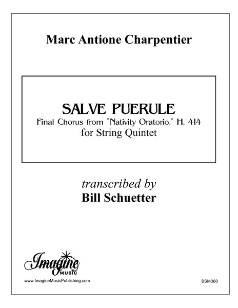 Salve Puerule (string quintet)(download)