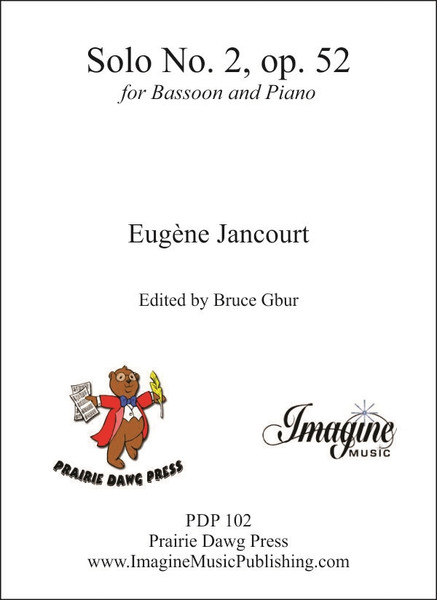 Solo No. 2 for Bassoon and Piano, op. 52 (download)