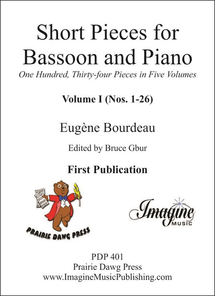 Short Pieces for Bassoon and Piano Volume 1 (#1-26) (download)