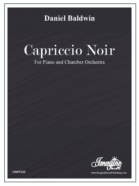 Capriccio Noir (for Orchestra)