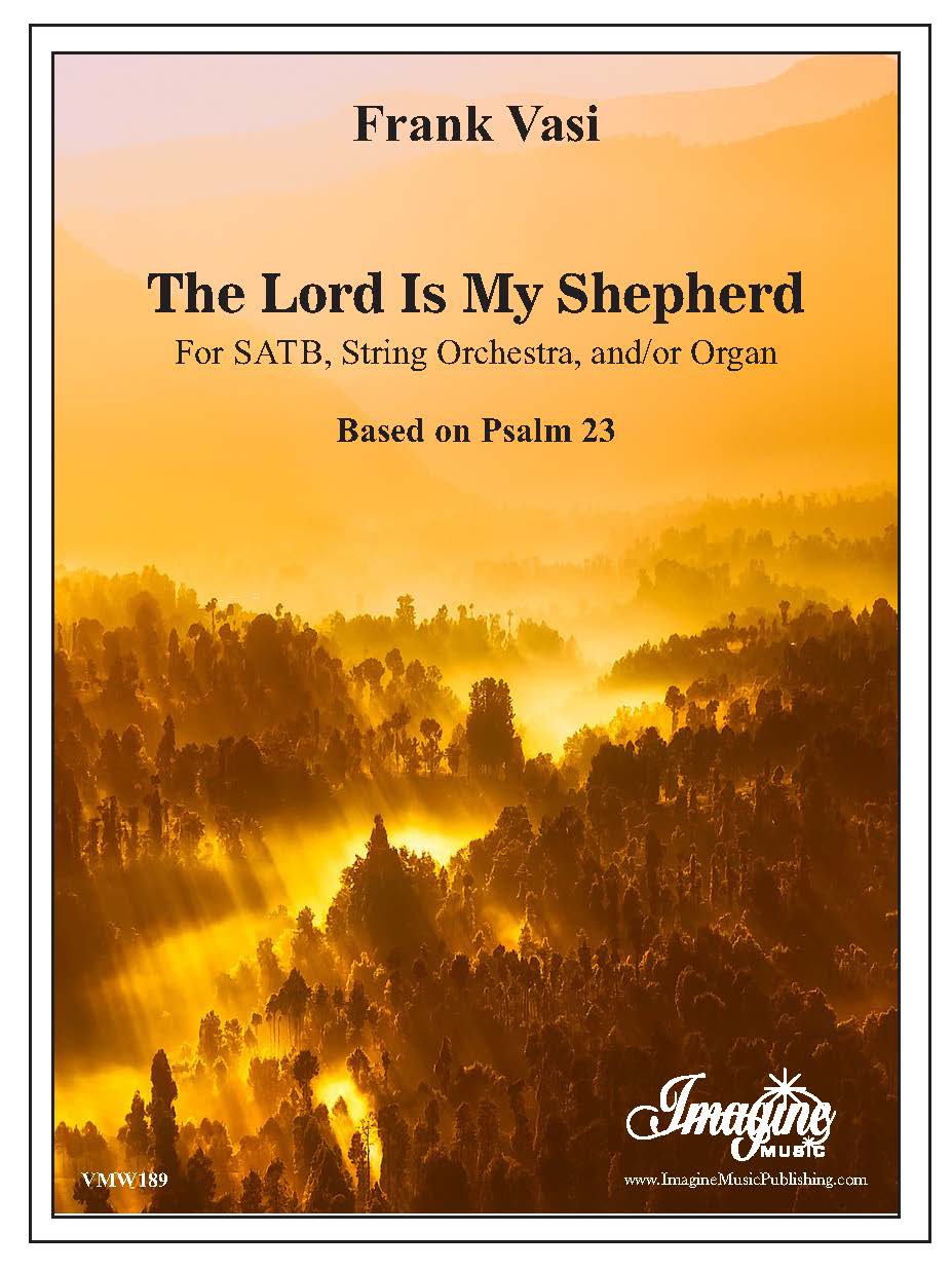 The Lord Is My Shepherd Choral Score Download Imagine Music