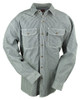 Hickory Stripe Flex Logger Button Shirt