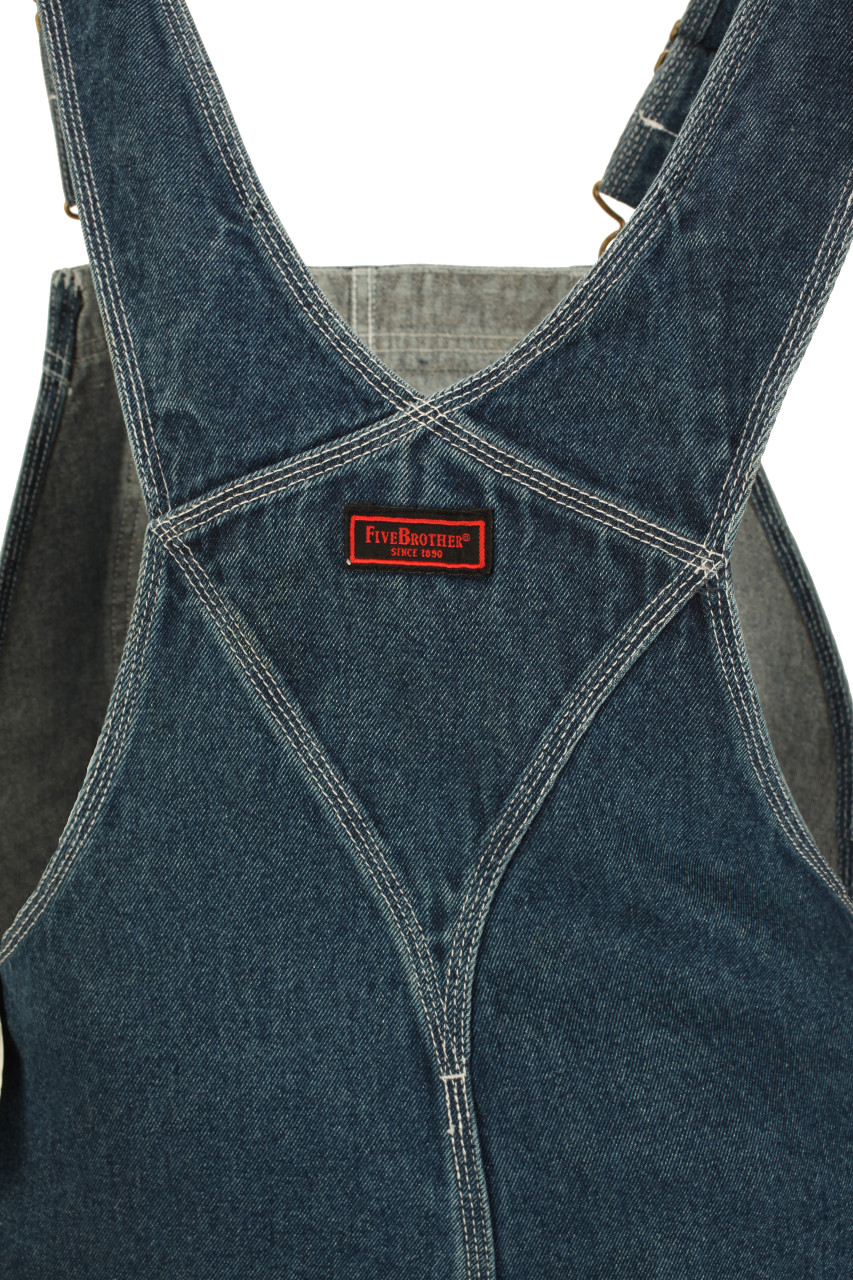 Enzyme Washed Denim Bib