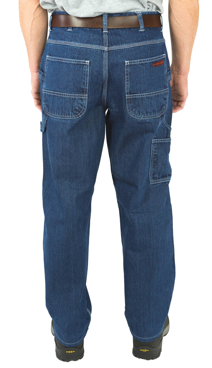 12oz Washed Ringspun Denim Dungaree 