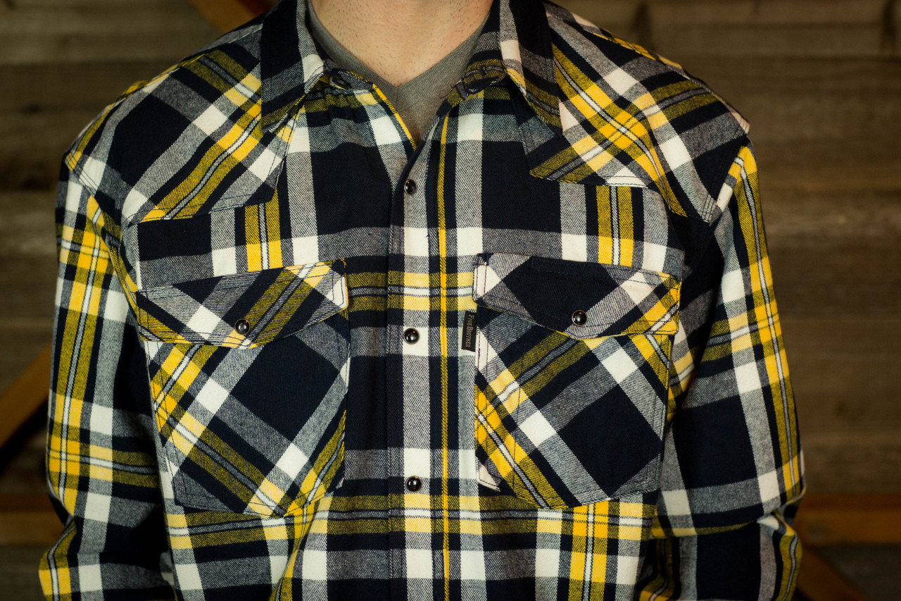 yellow supreme flannel