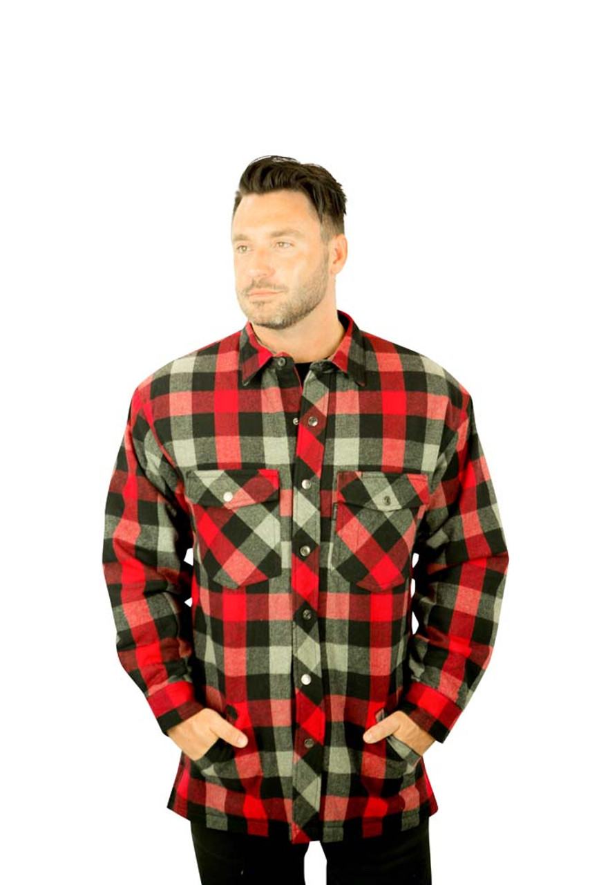 Quilt Lined Snap 9oz Flannel Jacket 2020