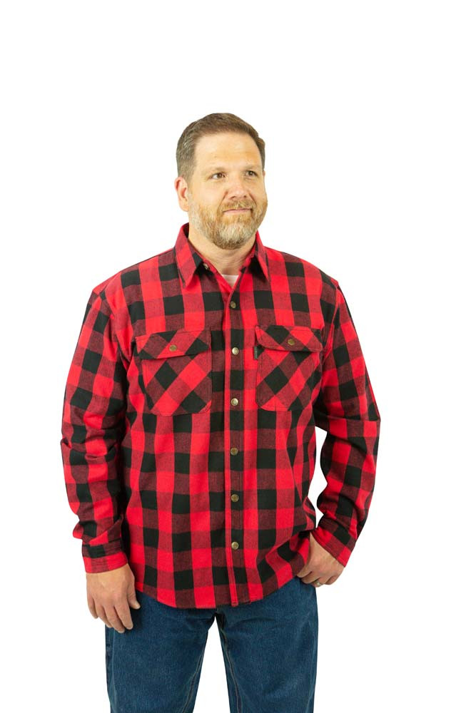 9oz Snap Front Flannel 2020