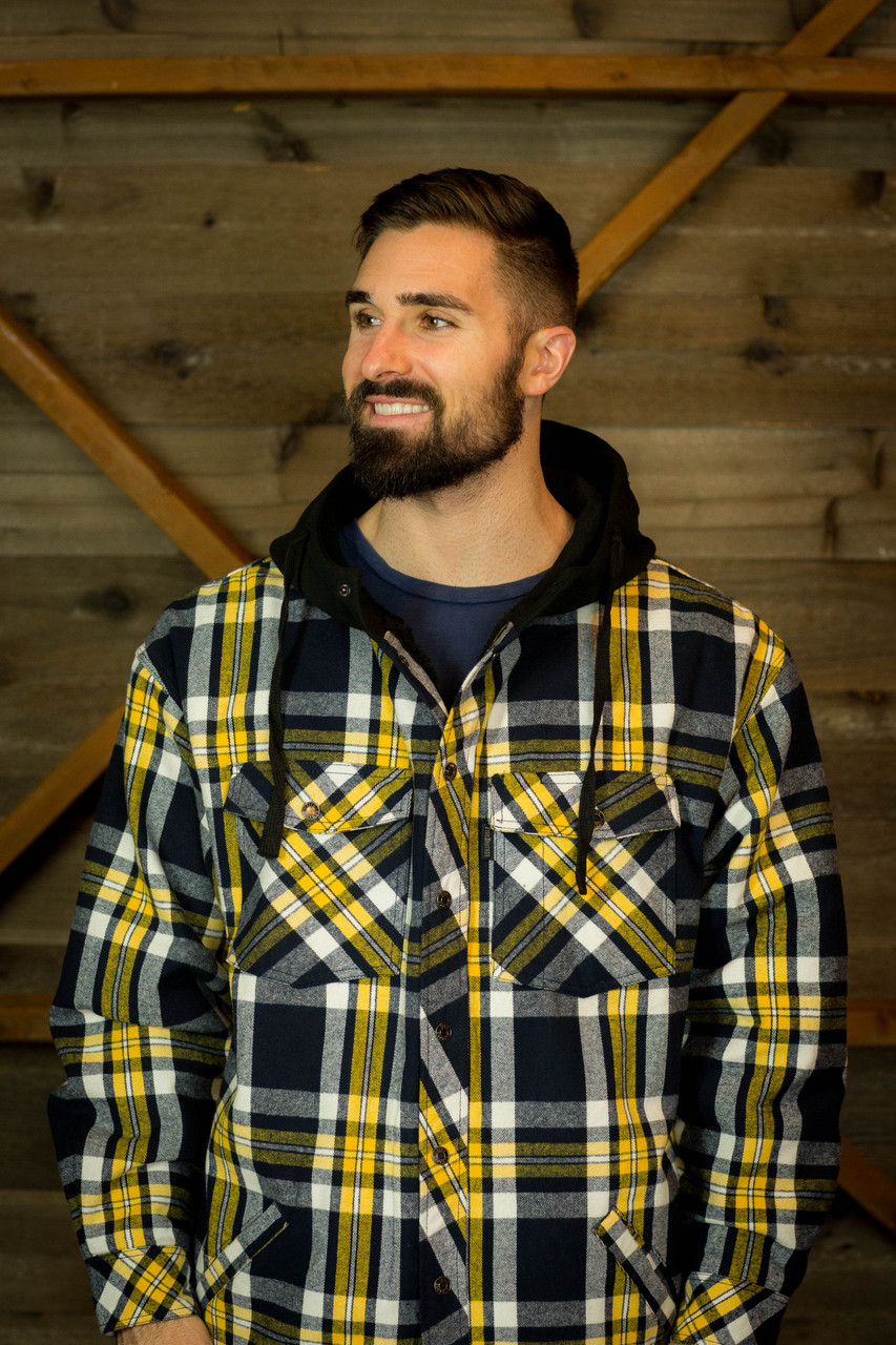 Hooded Mink Sherpa Lined