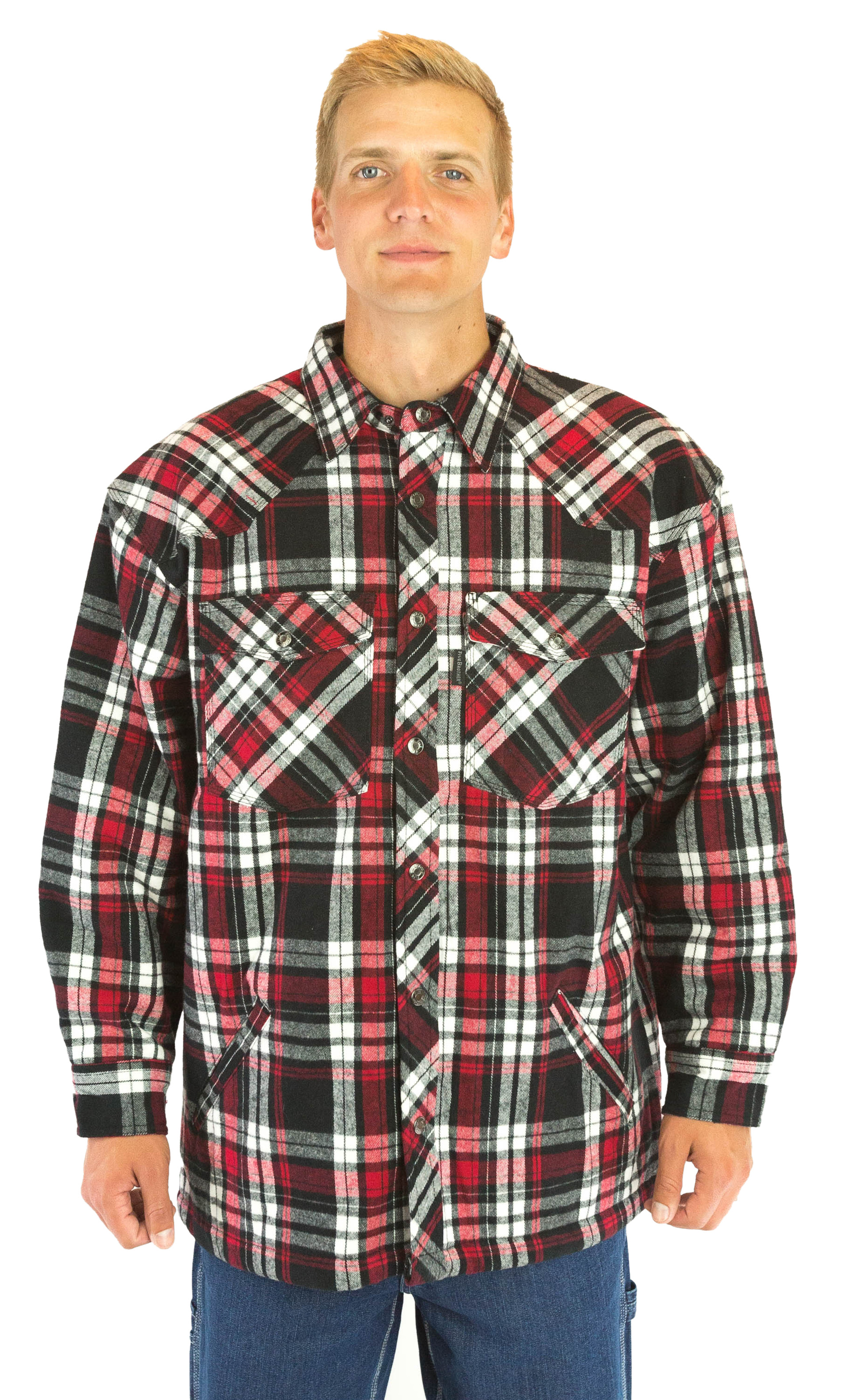 Quilt lined denim jacket clearance