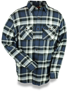 Quilt Lined Snap 9oz Flannel Jacket