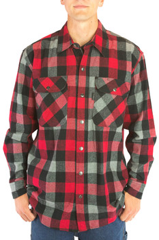9oz Snap Front Flannel