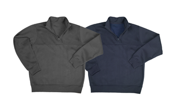 8507 Pull Over ¼ Zip Front Sweatshirt