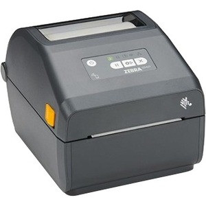 Zebra ZD421t Desktop Thermal Transfer Printer - Monochrome - Label/Receipt Print - USB - USB Host - Bluetooth - Near Field Communication (NFC) - EU, UK ZD4A043-30EM00EZ