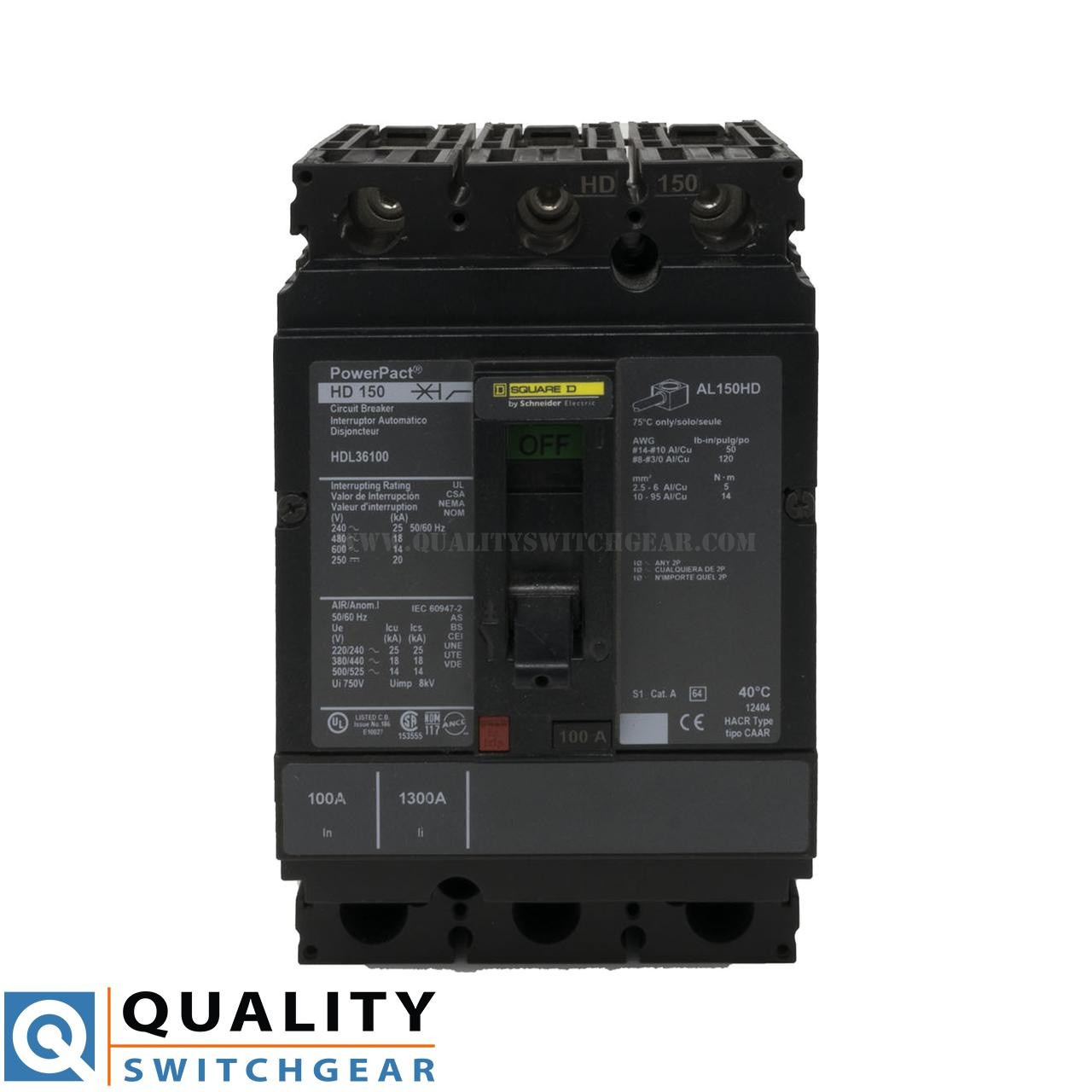 HDL36100, front