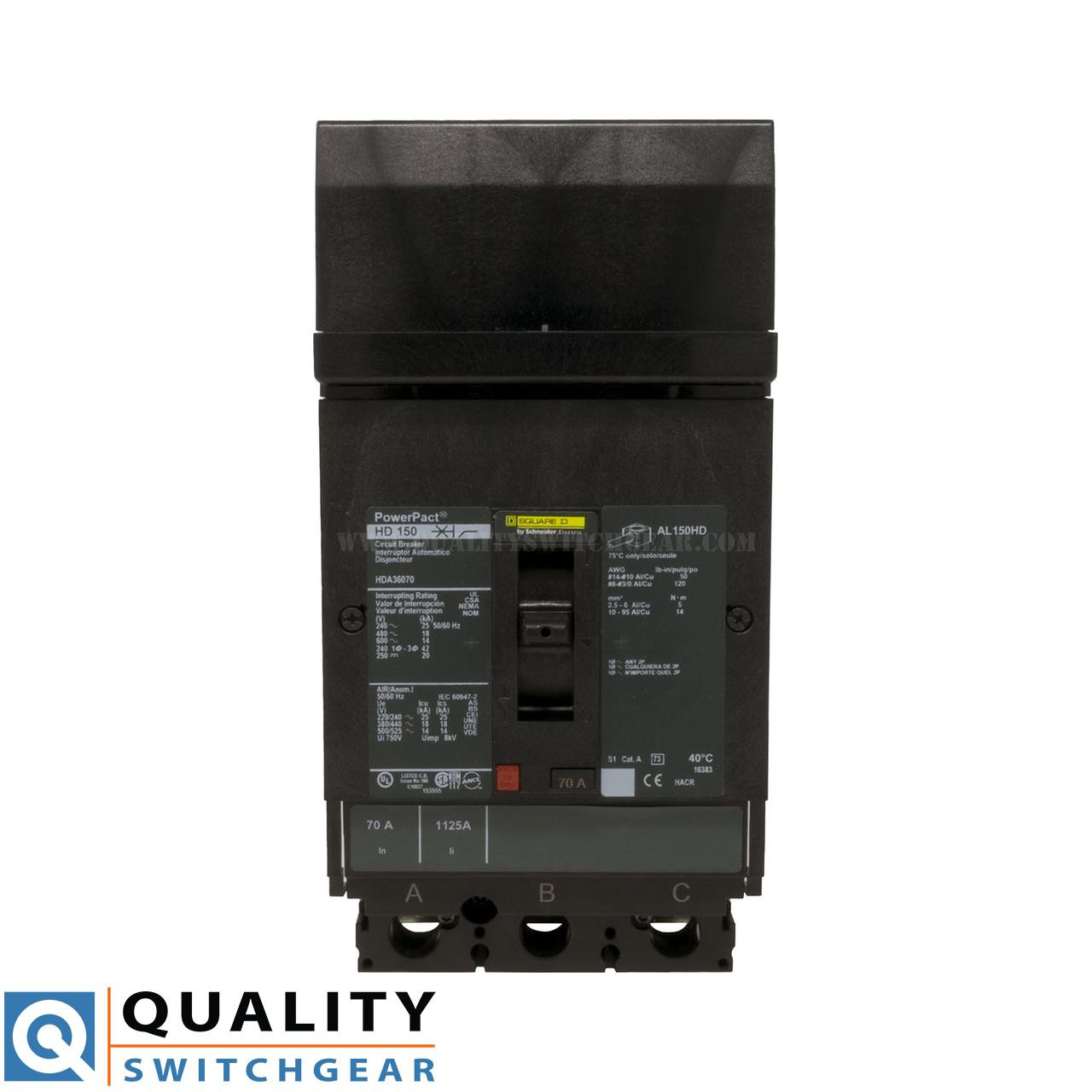 HDA36070, front