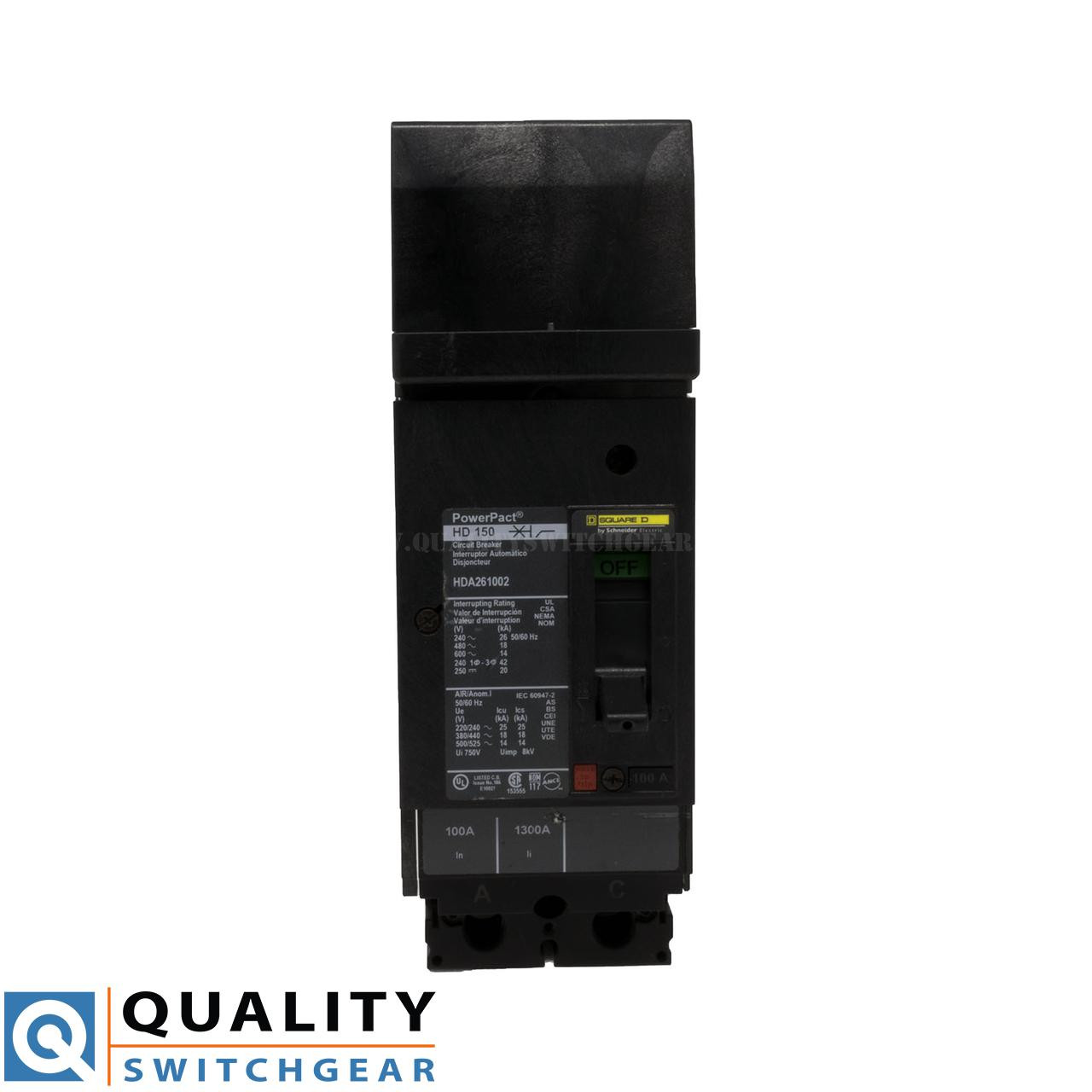 HDA261002, front