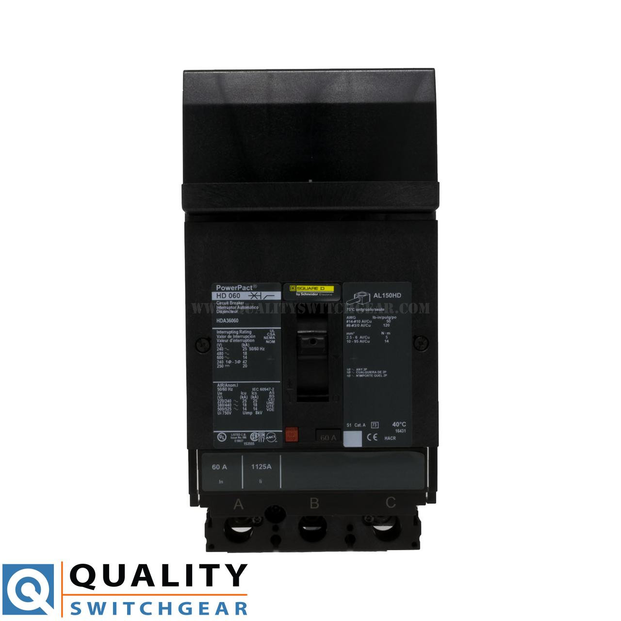 HDA36060, front