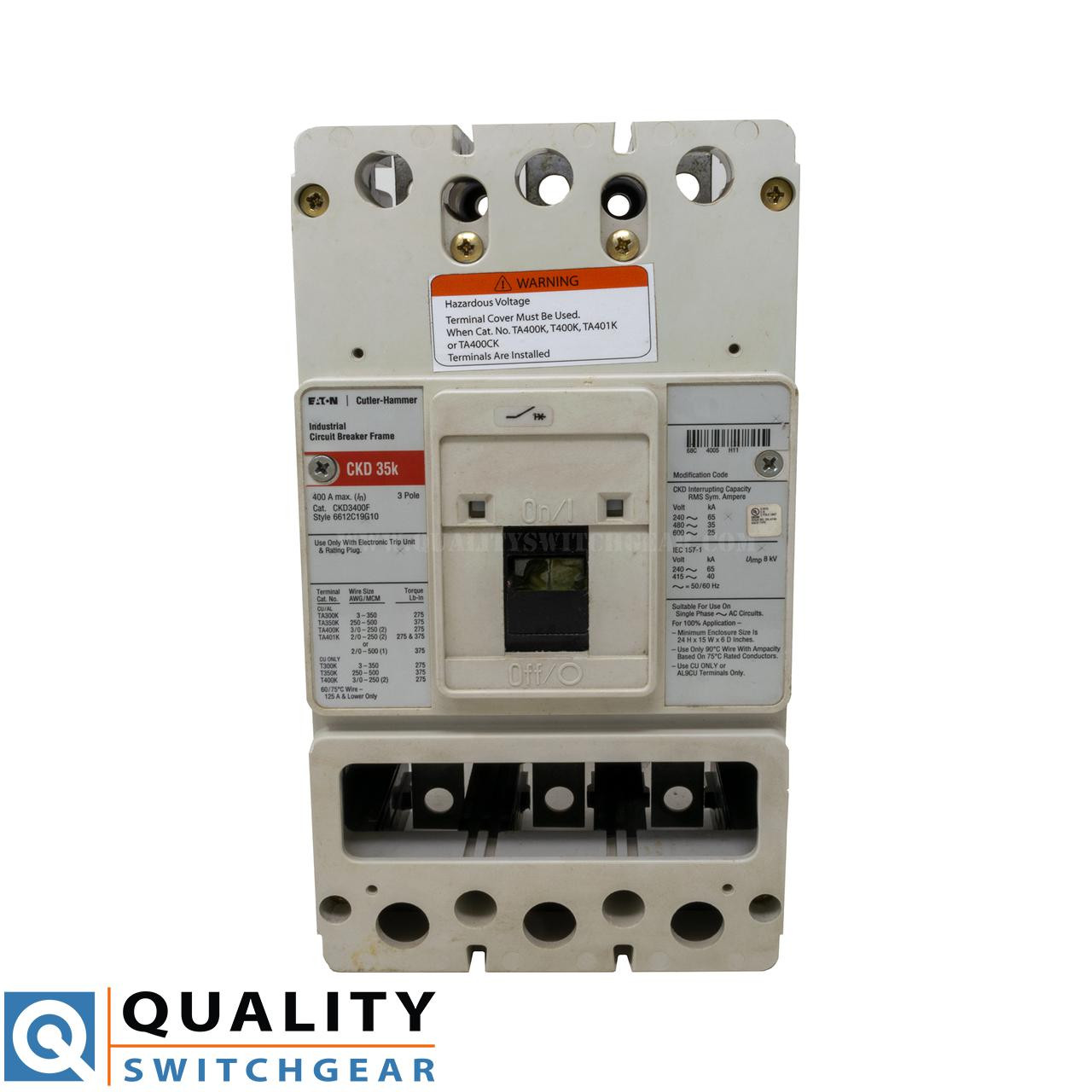 CKD3400F, front