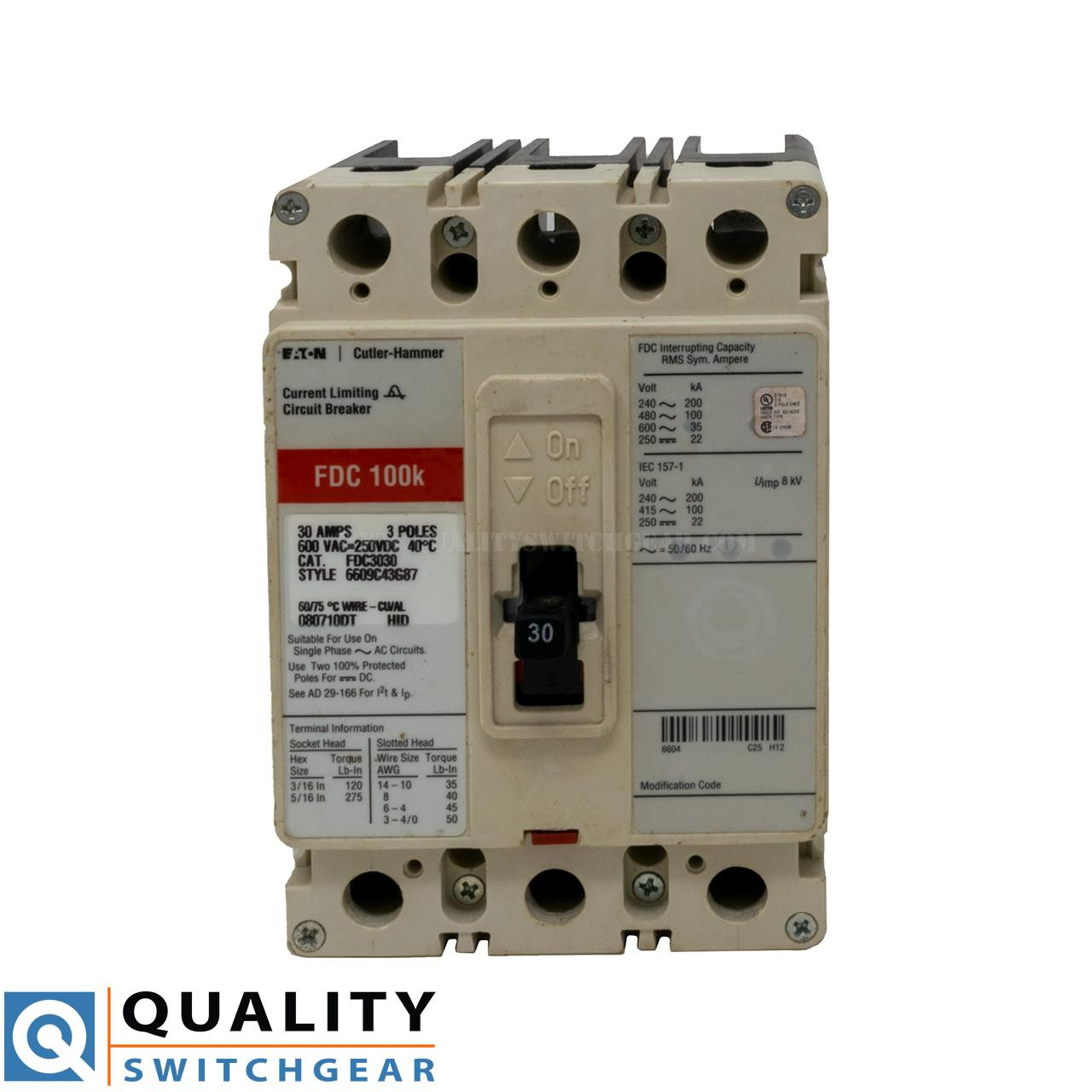 FDC3030, front
