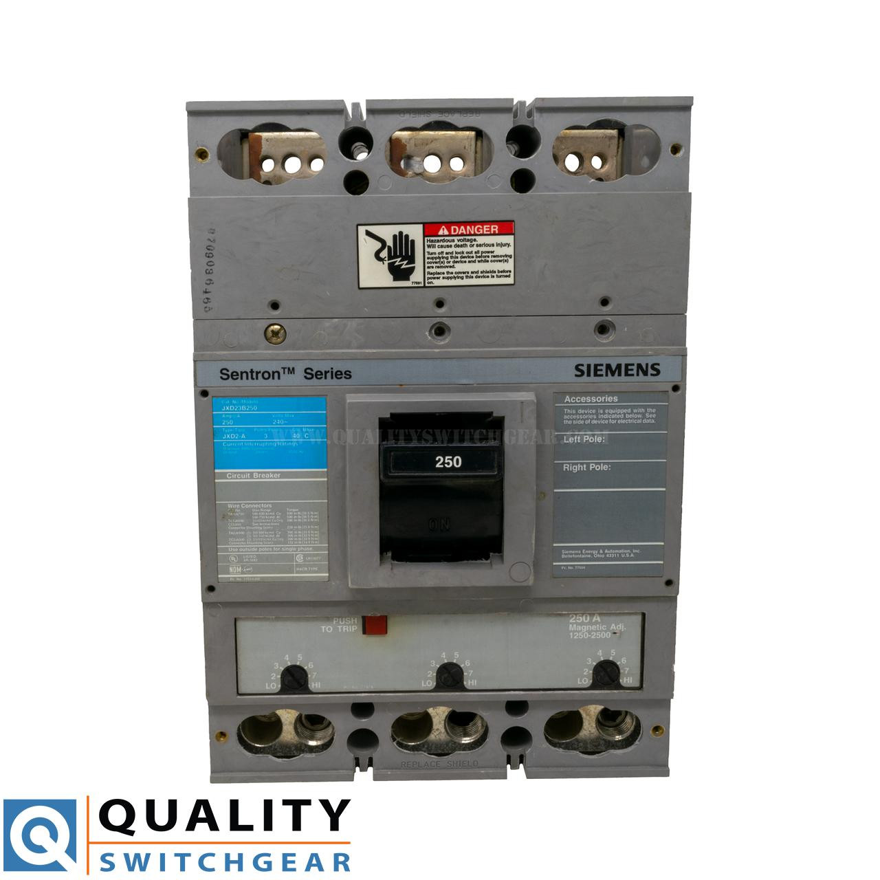 JXD23B250, front