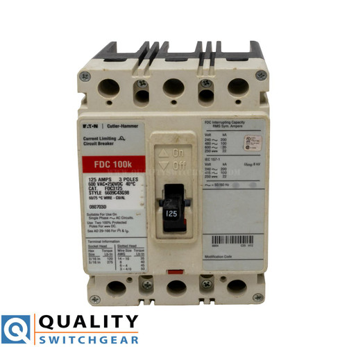 FDC3125, front FDC3125, front