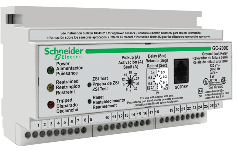 Square D GCDSP – Display Guasto A Terra GC-200, Nuovo Eccedenza - Foto 5