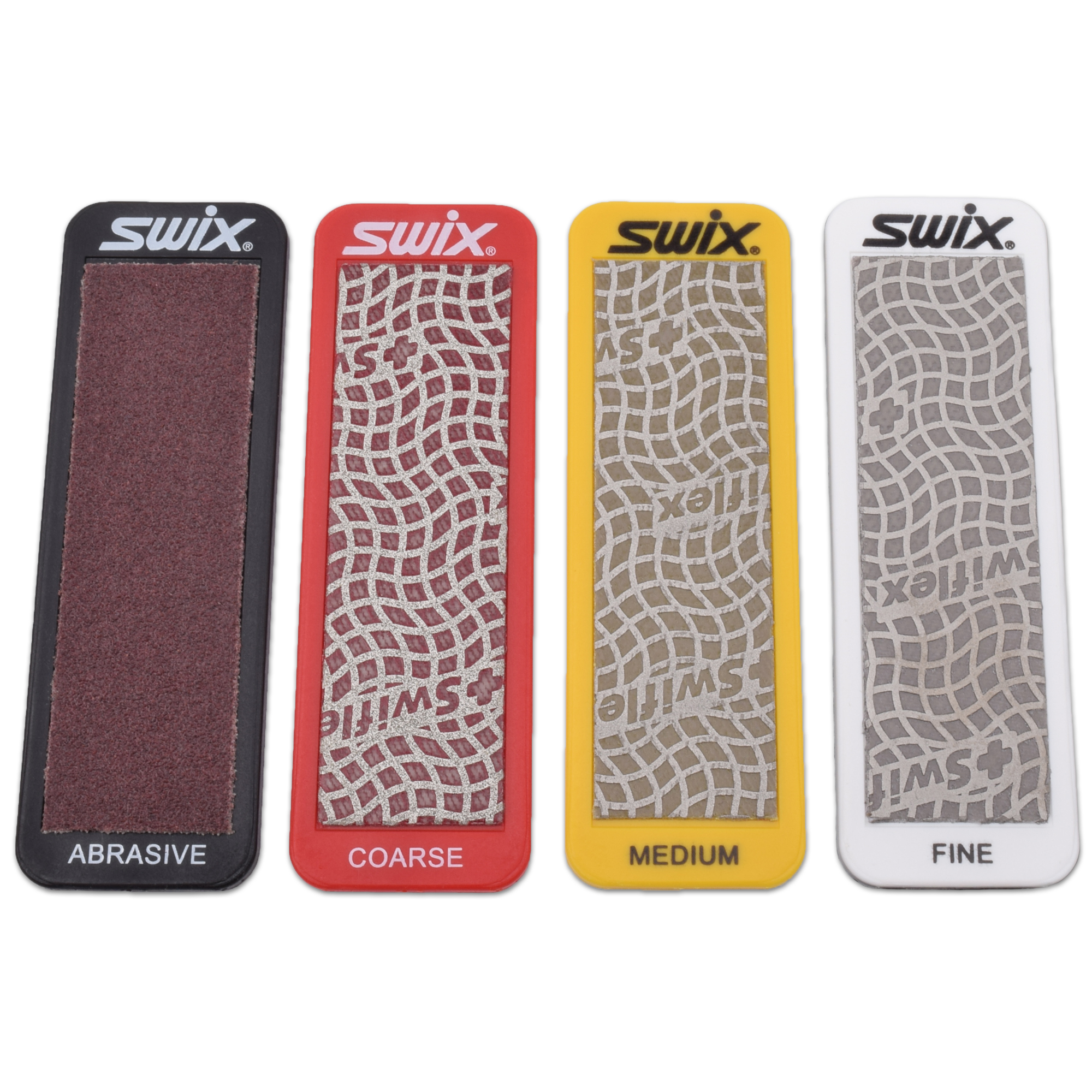 RaceWax Multi  Edge Kit 80mm - Four Diamond Stones for Ski Base and Side with Gummi & More - (ZL-7040)