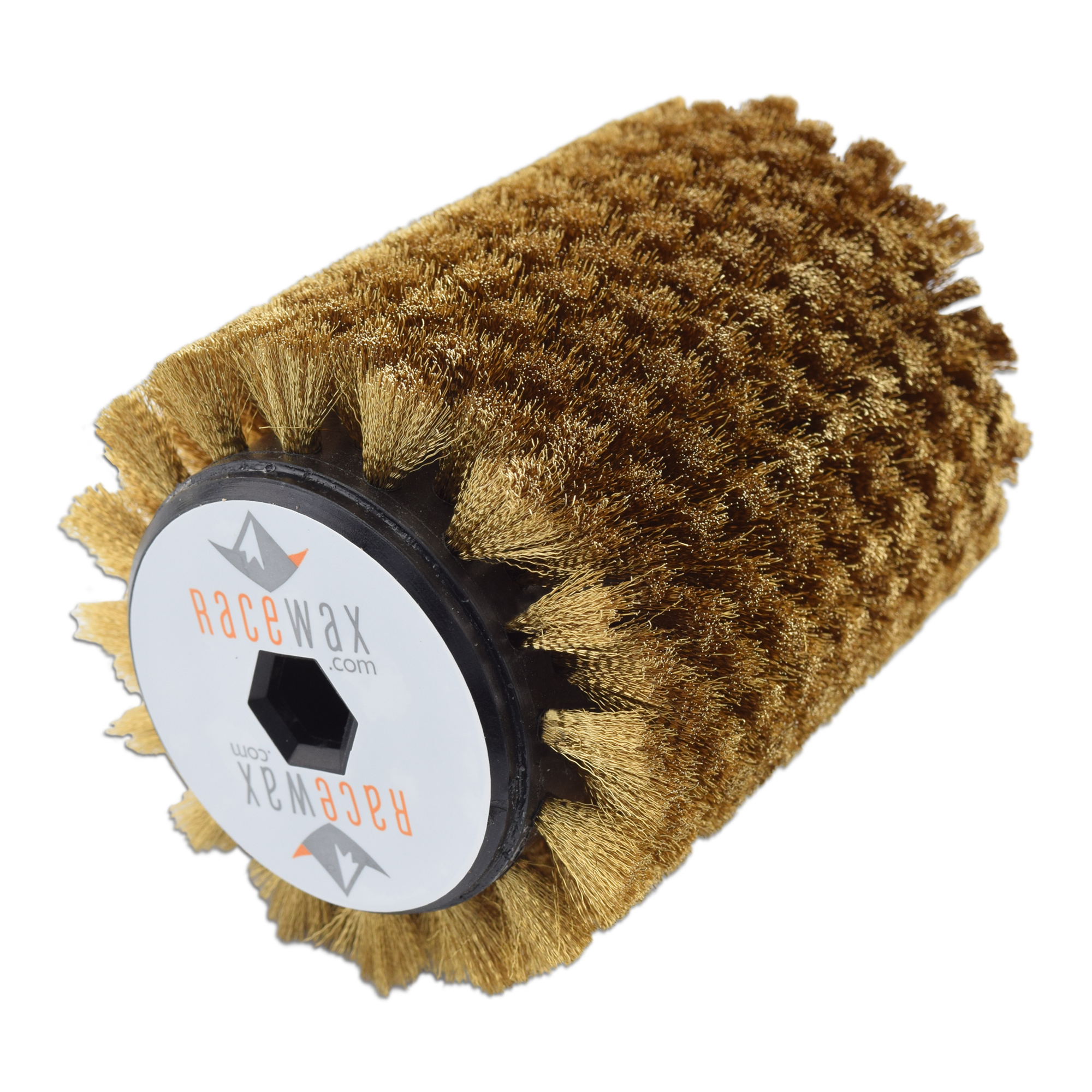 Racewax Pro Brass Ski Snowboard Wax Brush 10 mm