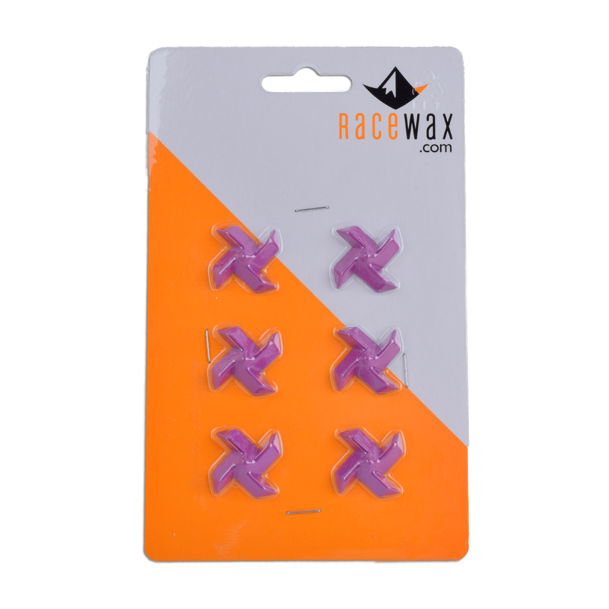 Ninja Snowboard Studs Stomp Pad by RaceWax Six 4-Point Studs in Purple
