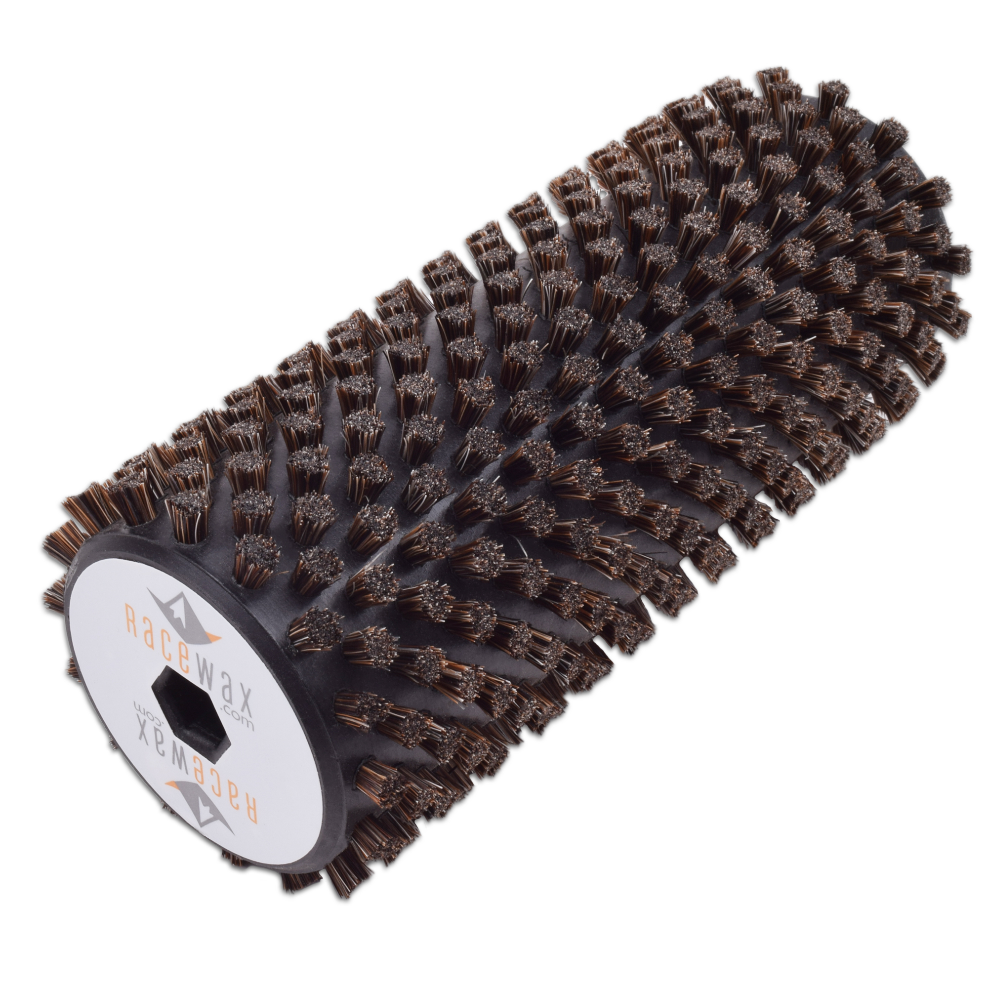 RaceWax Wide Ski Rotobrush Kit SnapOut Quick-Change Axle + 3 Brushes (NO SHIELD)