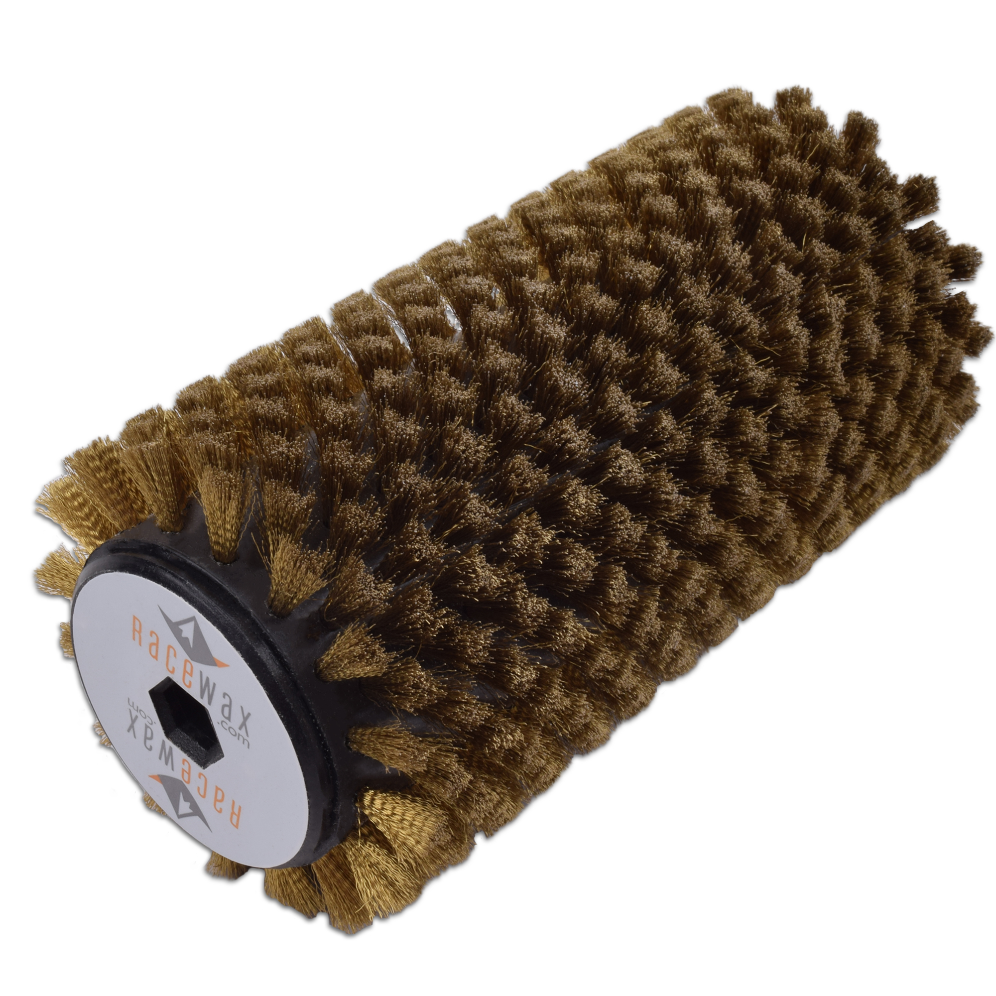 RaceWax Wide Ski Rotobrush Kit SnapOut Quick-Change Axle + 3 Brushes (NO SHIELD)