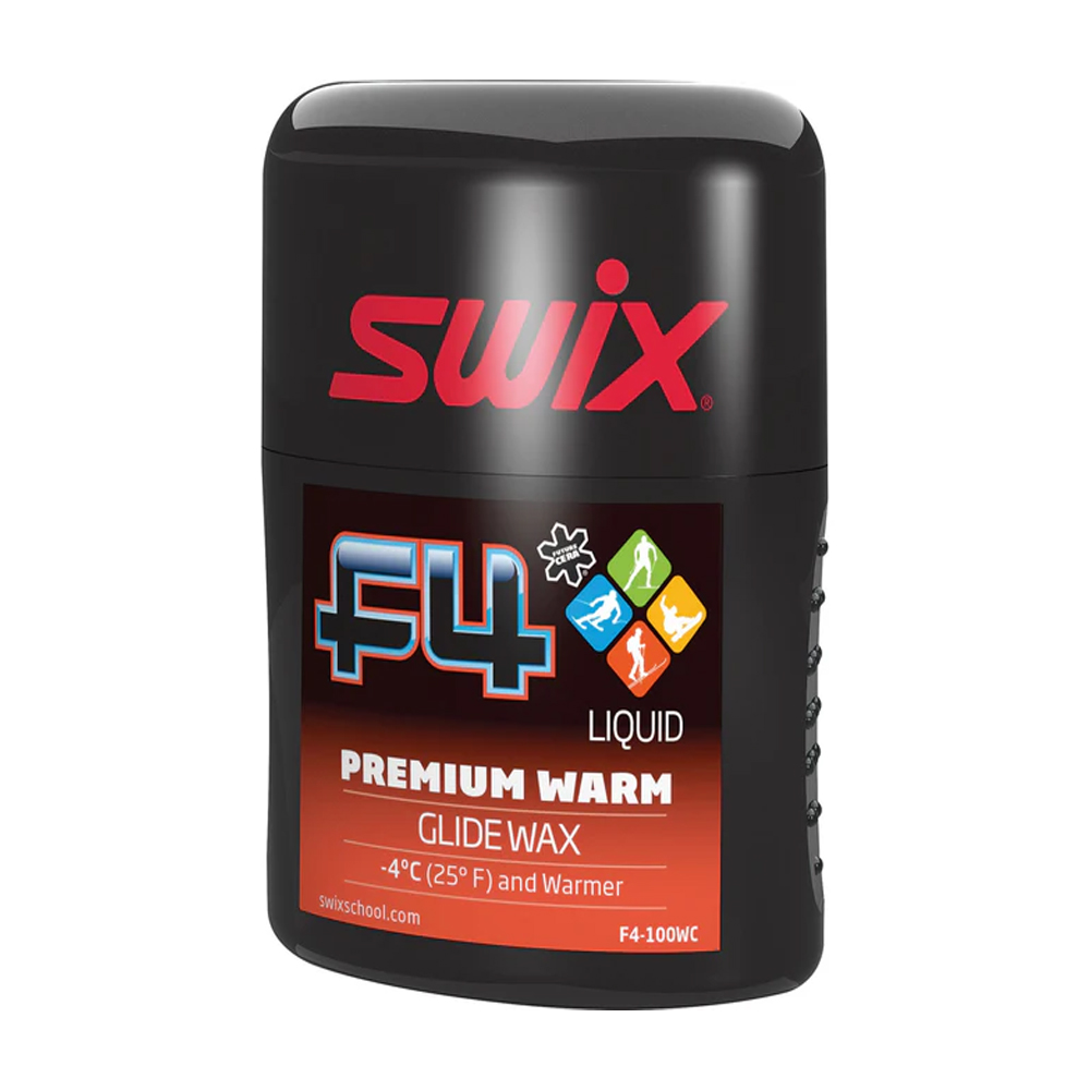 Swix F4 Glide Wax Premium Cold Liquid Performance - (F4