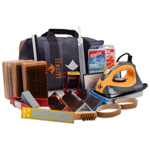 RaceWax Pro Tune Digital Iron Ski Snowboard Tuning Kit - (MR