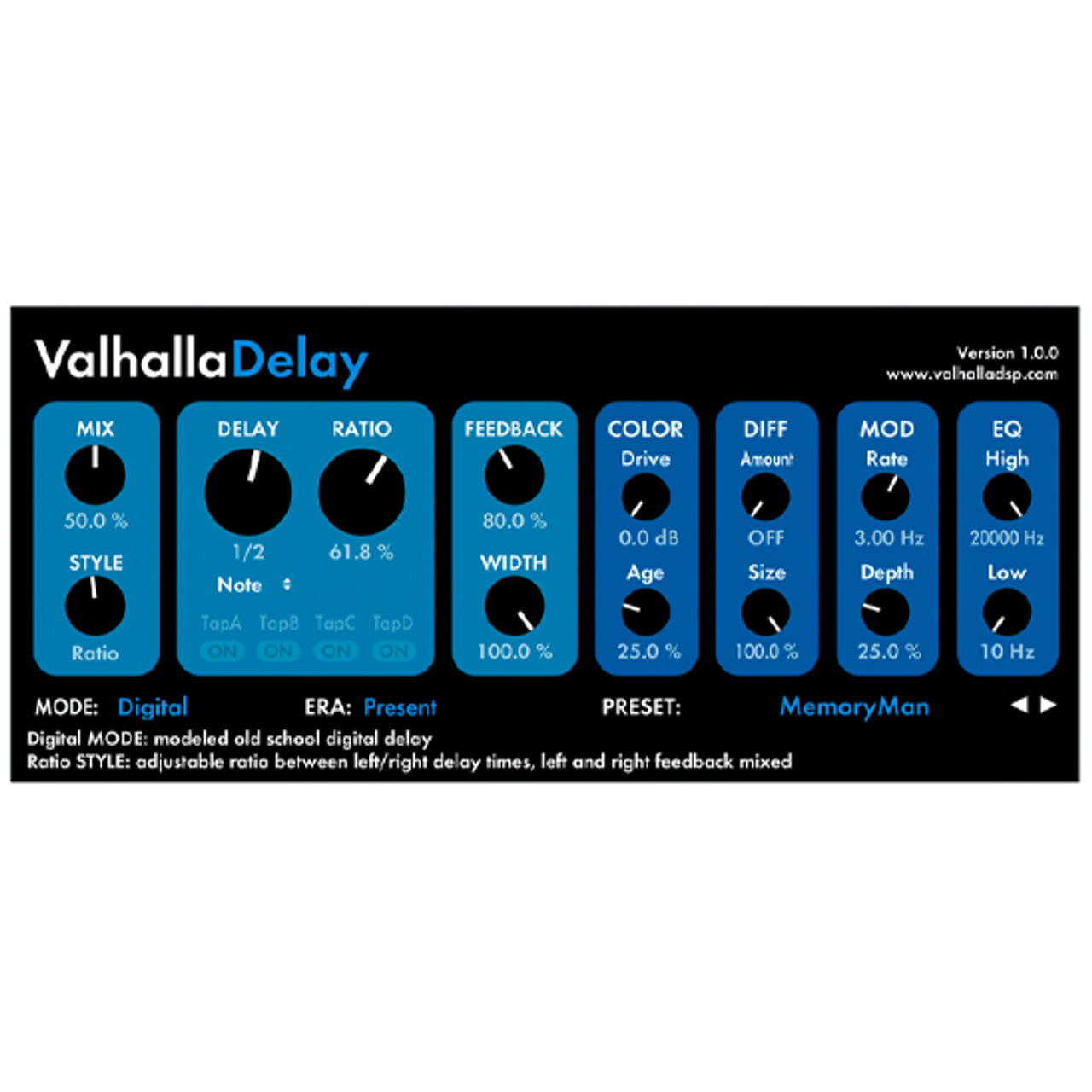 Калькулятор реверба для valhalla. Valhalla delay. valhalla reverb. valhalla vintage verb. vst valhalla plugin.